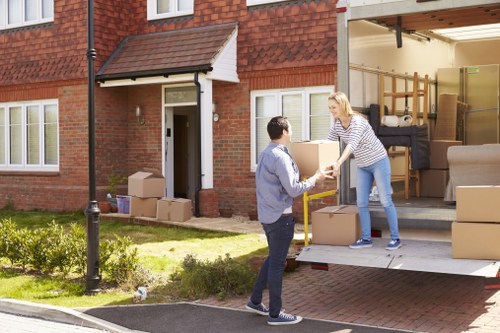 People using Hackney storage for organized space and moving needs