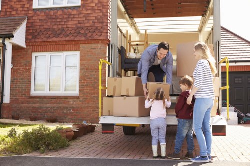Removals and storage services supporting a home move in Hackney