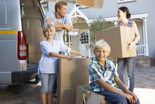 Packing and organising items inside a secure storage unit
